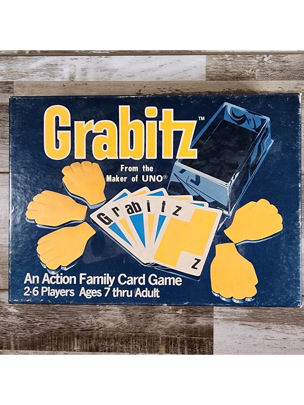 READ! VTG Grabitz Action Family Card Game COMPLETE International Games 1979 NIB